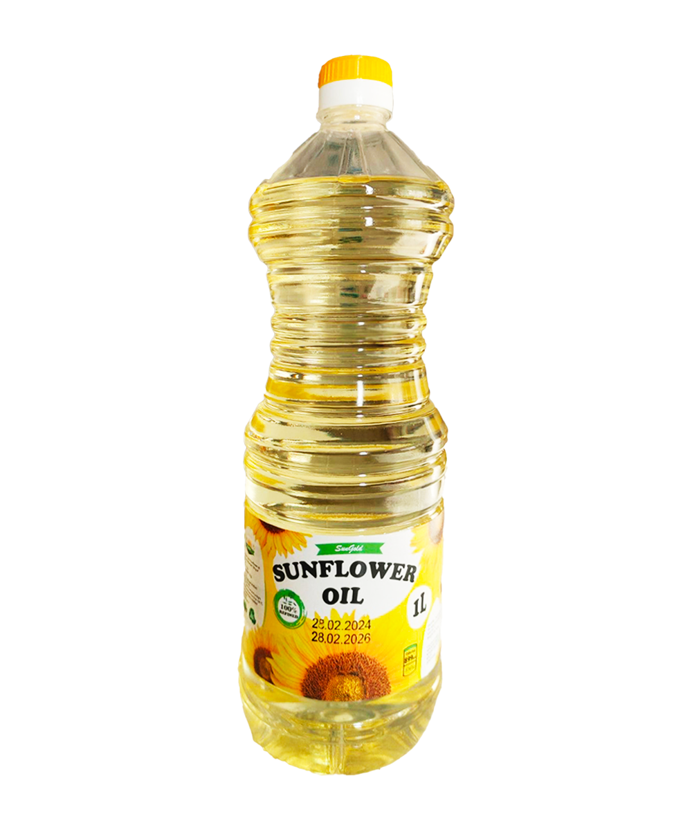 SUNGOLD 1L 100% Sunflower Oil